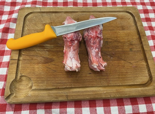 Ferme Guillaumont - Tête et cou de lapin X 2