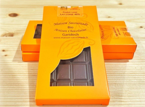 Ferme des Fabres, Vos Manges Gardiens - Chocolat BIO lait Corsé 100g
