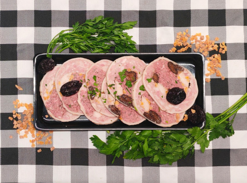 La ferme Grandvillain - [Précommande] Galantine Fruits Secs Armagnac - 1 x 50g