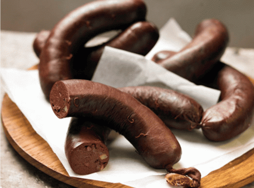 Maison Biau - [Précommande] Boudin noir à la viande de porc noir 300g