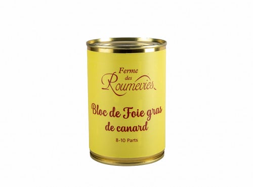 La Ferme des Roumevies - bloc de foie gras de canard 200g