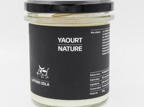 Ferme Romé - Lot de 2 Yaourts Nature 600g