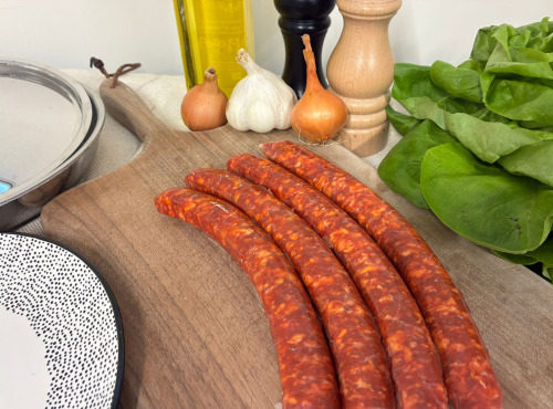 L’Echo Paysan - [Précommande] Merguez de vache Salers et agneau du Cantal 3x6