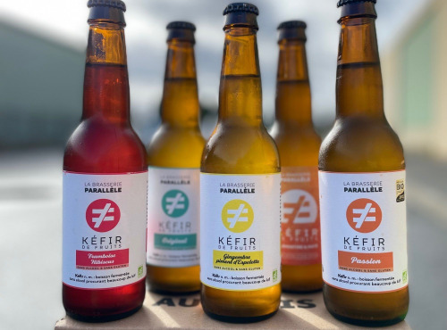 La Brasserie Parallèle - Brasserie sans alcool - PACK SPECIAL DRY JANUARY - 15 kéfirs kiffant