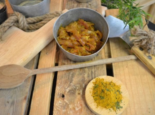Terre de Gallie - Emincés de faisan marinés curry coco - 6 x 500 g