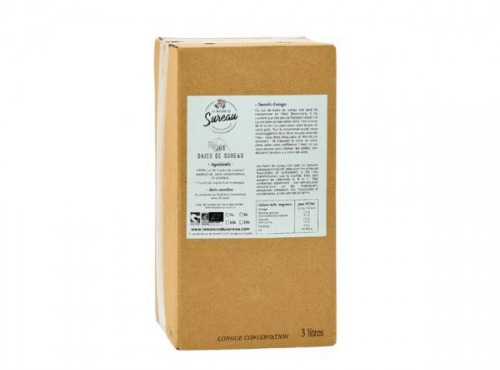 La Maison du Sureau - Pur jus 100% baies de sureau (sans sucre) - 3l - BIB