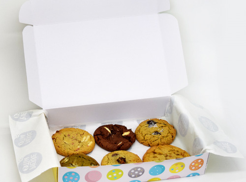 Pierre & Tim Cookies - Boîte de 6 Cookies Chocolatés