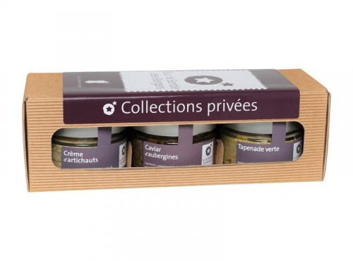 Le sentier des Bergers - Le coffret 3 pots "Terre"