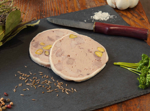 La Ferme du Chaudron - Galantine pomme/ratafia Bio (2 tranches)