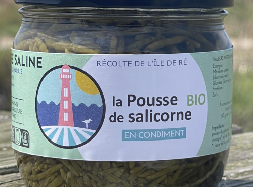 Rivesaline - Terre Saline - Pousse de salicorne au vinaigre Bio 130g