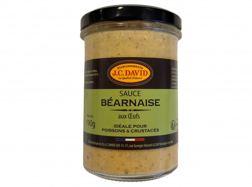 Etablissements JC David - Sauce Béarnaise - 190g