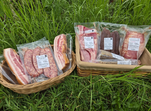 Ferme du Groin à L’Airbe - Colis de porc plein air bio