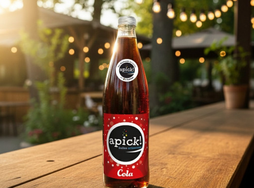 Bière L’Eurélienne – Brasserie de Chandres - COLA  Apick! bouteille de soda 1L