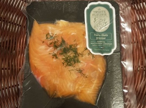 La Truite Fleurie - Truite gravlax aromatisé aneth 1-1,5 kg