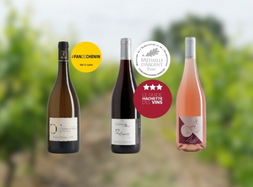 Domaine de la Chopinière du Roy - Coffret découverte "Apéro Ligérien" (vins de Loire rouge, blanc et rosé) - 3 x 75 cl