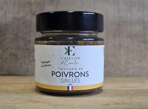 L'Atelier d'Emile - Tartinable de poivrons grillés x 20