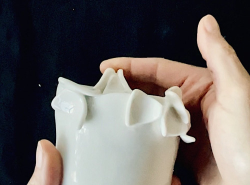 Atelier Eva Dejeanty - Boîte en porcelaine Éclosion