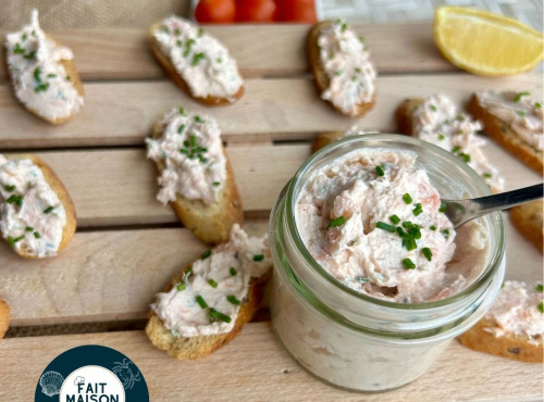 Luximer - Rillettes fraîches duo de saumon