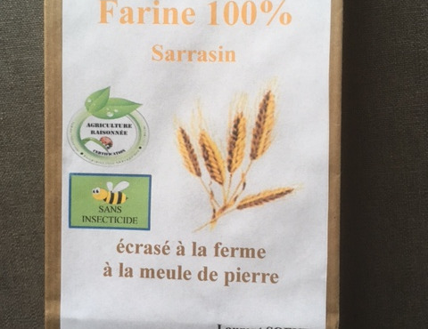 Farine de la Tuilerie - Farine de Sarrasin - 500 gr