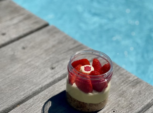 La Tarte Tropézienne - Verrine Tartelette aux fraises