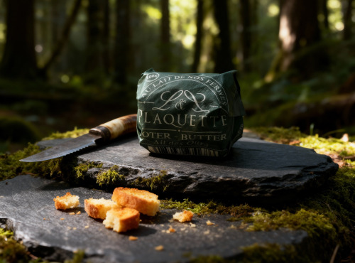Beurre Plaquette - Beurre à l'ail des Ours