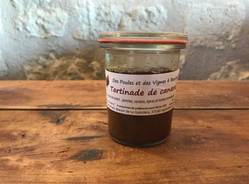 Des Poules et des Vignes à Bourgueil - Tartinade De Canard