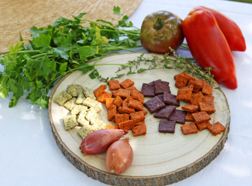 Les Mirliflores - Lot de 4 biscuits apéritifs salés: vin, tomate, ail des ours
