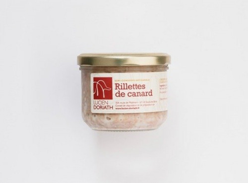 Lucien Doriath - Semi-conserve de rillettes de canard - 200g