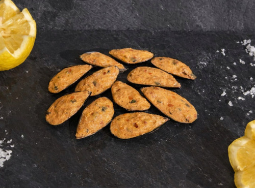 Fine de Cancale - 12 Moules Farcies - 115g