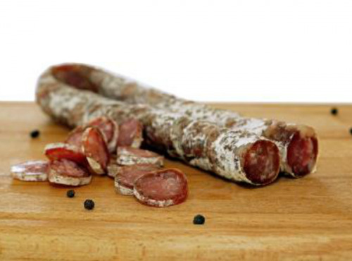 La ferme d'Enjacquet - Saucisse de Canard Sèche 100% Canard 200g