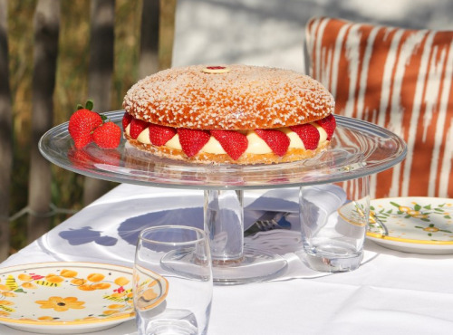 La Tarte Tropézienne - Tarte Tropézienne aux fraises