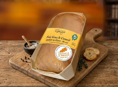 Maison Ramajo - Foie gras de canard entier IGP Gers mi-cuit 180g