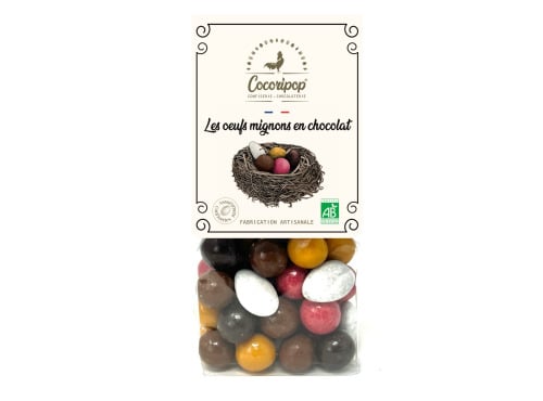 Cocoripop - Les Oeufs Mignons en Chocolat - 100g