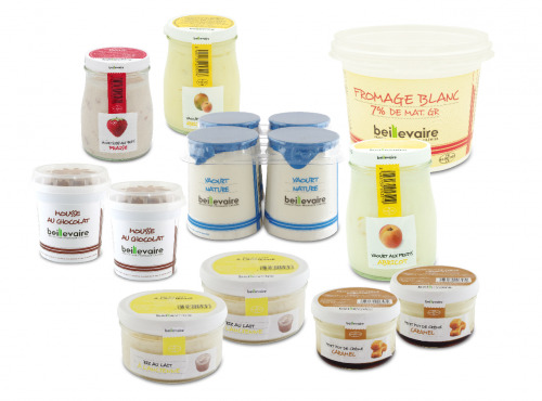 BEILLEVAIRE - Panier de la Ferme Lait - Desserts 2