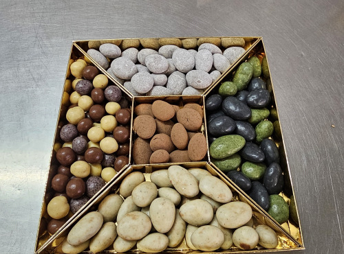 La confiserie d’antan 100% bio - Boite assortiments Choco - 400 gr