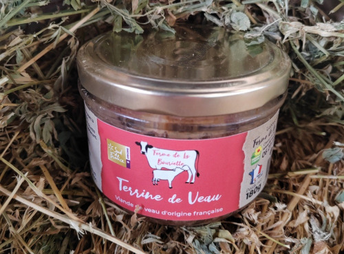 Ferme de la Bouriette - Terrine de veau Nature 180g