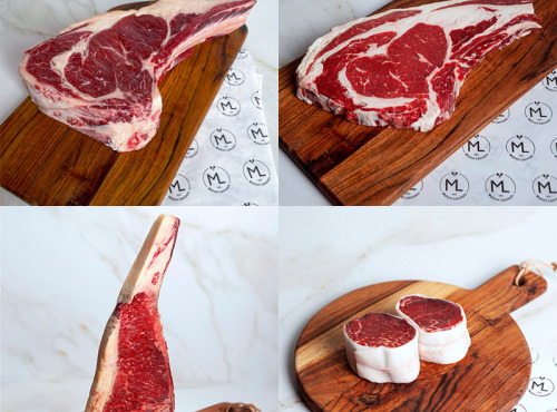 Maison Lascours - Colis Bœuf de Galice Découverte - Cote - Entrecôte - Faux filet sur Os - Tournedos