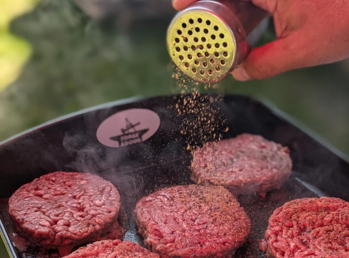 La Brigade des Epices - BURGER BOOSTER - Assaisonnement pour les burgers - Oignons de Roscoff AOP et poivres - 100g