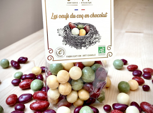 Cocoripop - Les Oeufs du Coq en Chocolat 125g x 8