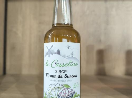 Ferme Joos - Fleur de sureau: sirop bio la Casseline