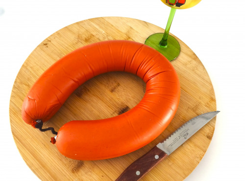 Traiteur Gourmet d'Alsace - Saucisse de viande Alsacienne ( Fleischwurst ) 1 Kg