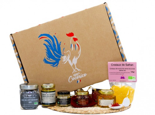 Le safran - l'or rouge des Ardennes - Coffret de produits safranés x6