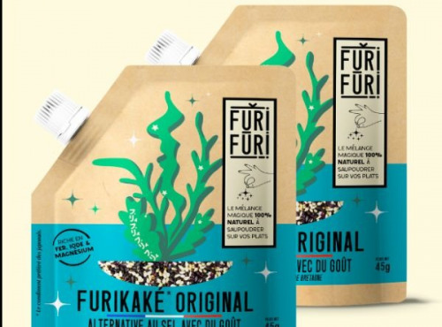 FuriFuri - Condiment sésame & algues- Furikake Original 12x45g