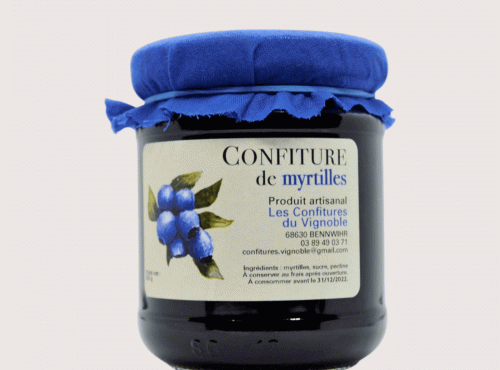 Maison Schmid - Confiture de Myrtilles - Les Confitures du Vignoble