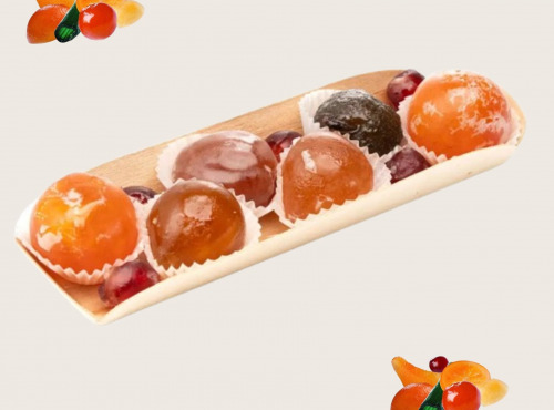 Nougats Laurmar - Barquette fruits glacés assortis 250 g