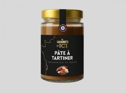 Les Tchanqués - Pâte à Tartiner Cacahuètes / Cacao - 100% Française 200gr x 8