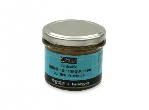 BEILLEVAIRE - tartinable- rillette de maquereau au Bleu Provence