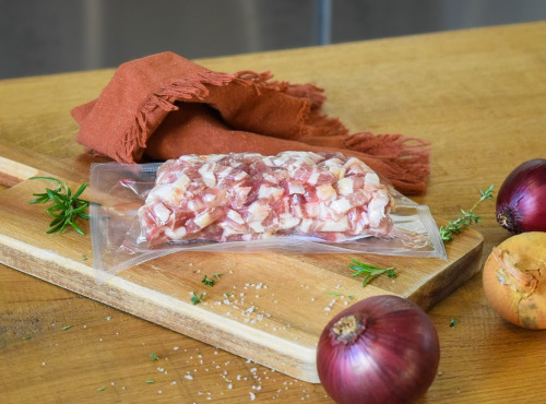 Dégustonfoin - [Précommande] Lardons fumés Bio et Sans Sel Nitrité