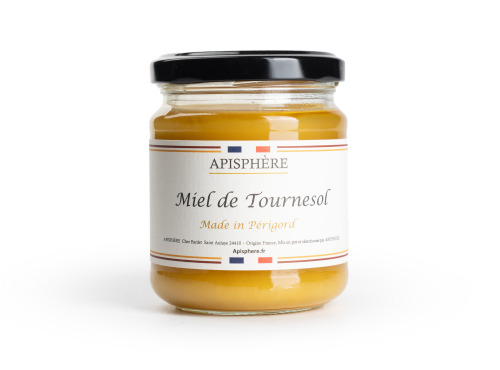 Apisphère - Miel de Tournesol du Périgord 260g