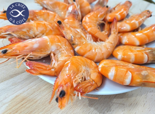 La Criée d'à Côté - Crevettes Roses Tropicales Cuites - 500 g